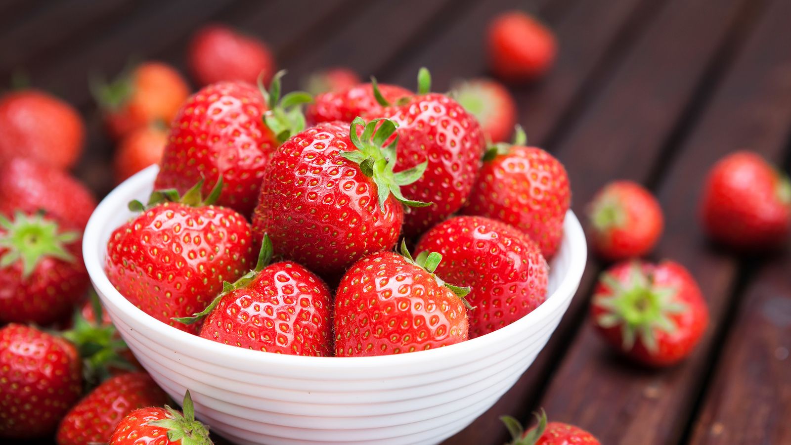 Erdbeeren sind köstlich und gesund