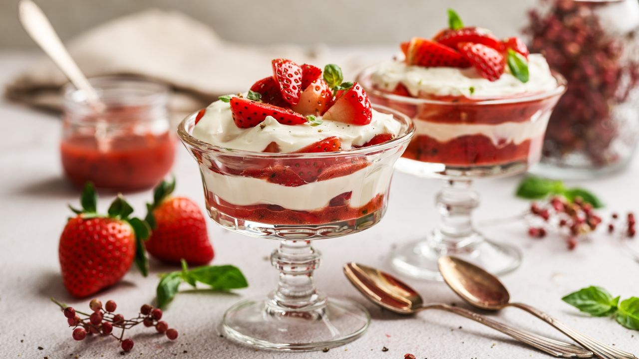 Erdbeer Dessert – vegetarisch