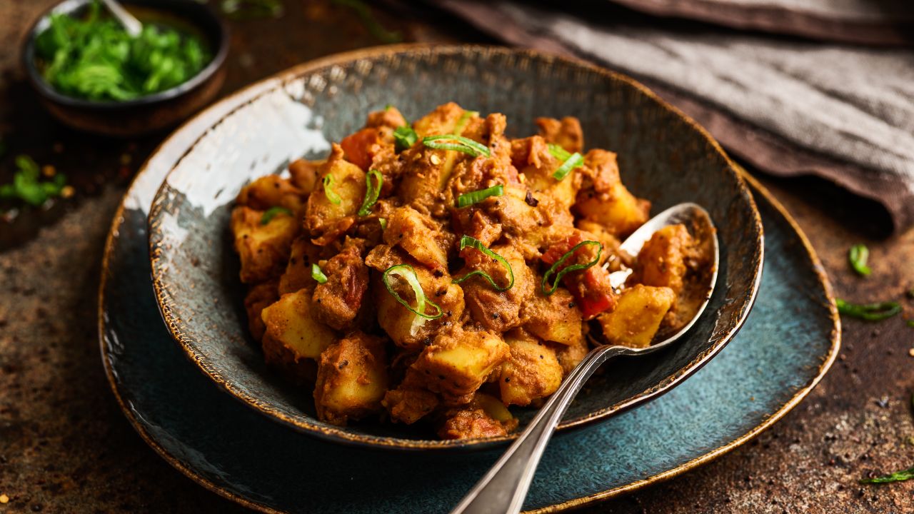 Indisches Kartoffelcurry – vegan